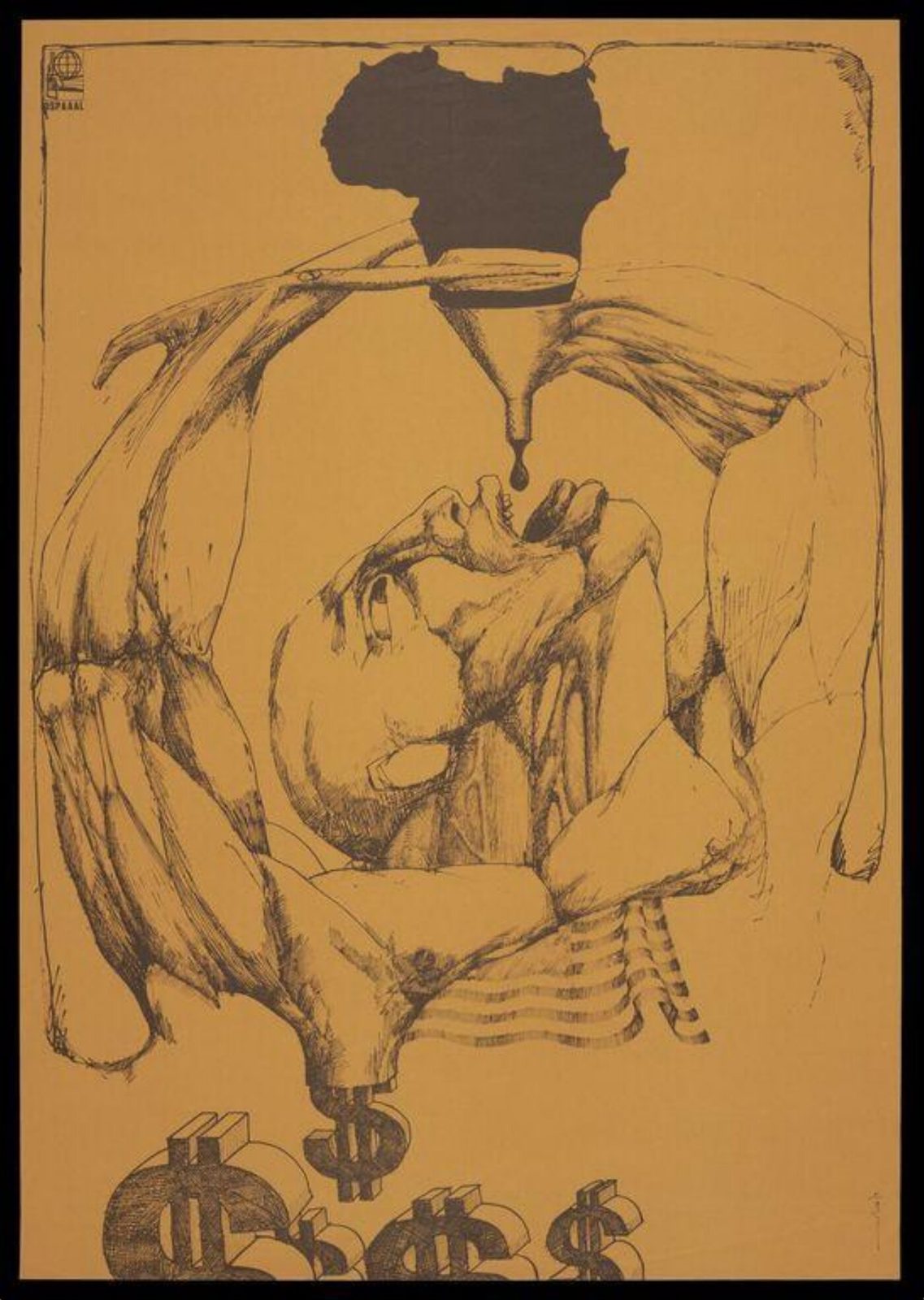Poster, Olivio Martinez, OSPAAAL, 1971. Source: Victoria and Albert Museum, collections.vam.ac.uk.